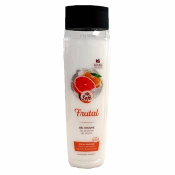 Gel de ducha frutal Carrefour 750 ml.