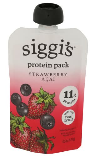 Siggi's Strawberry Acai Yogurt Protein Pack Pouch