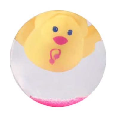 2.5" Yellow Chick Light-Up Bounce Ball By Creatology
