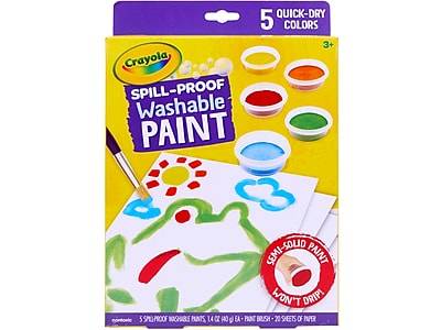 Crayola Washable Painting Kit, Assorted Colors, 27 Pieces (54-1092)