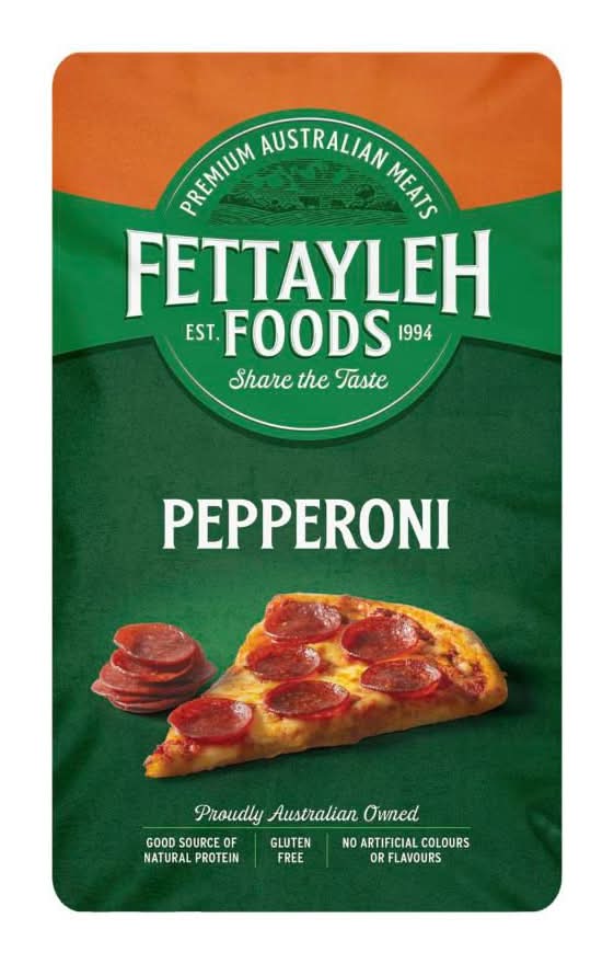 Fettayleh Foods Australian Beef Pepperoni (250g)