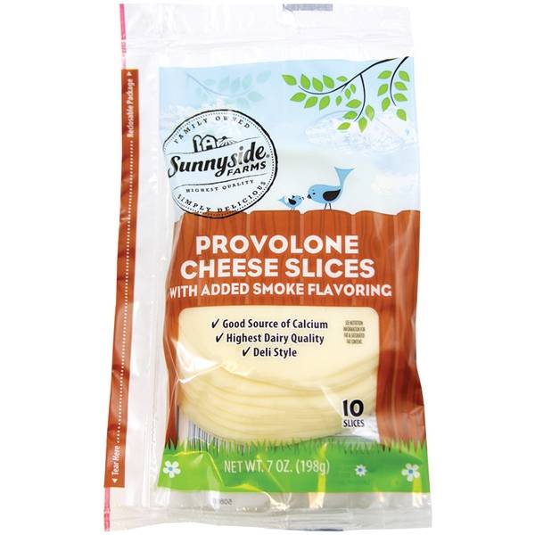 Sunnyside Farms Provolone Cheese Slices