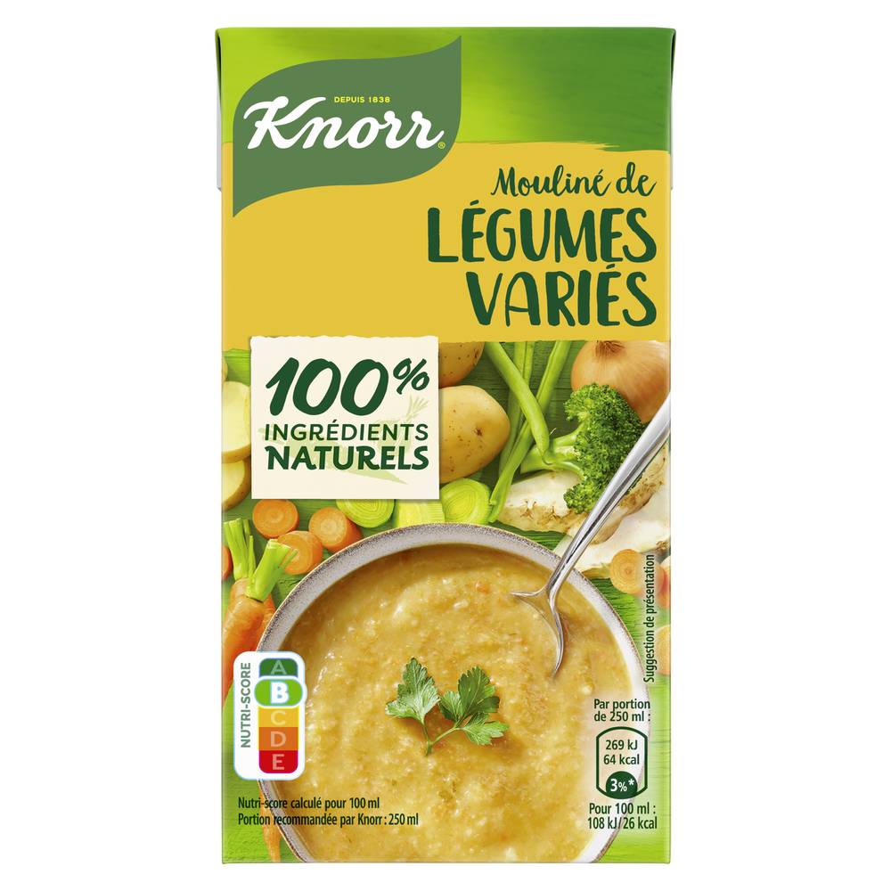 Knorr - Soupe mouliné de légumes variés (500ml)