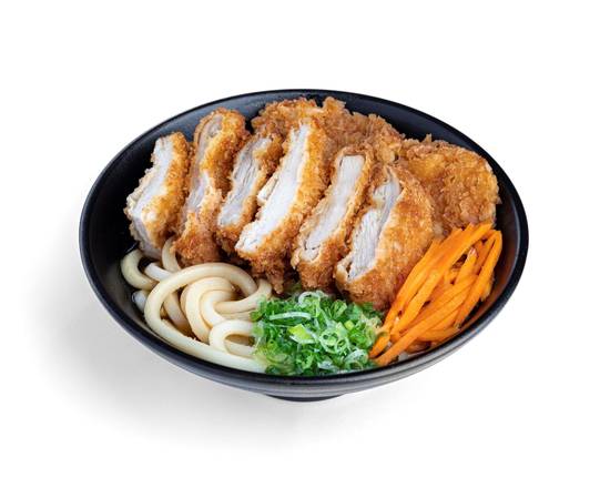 (p-16) Chicken Cutlet Udon