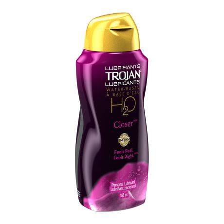 Trojan trojan h₂o closer personal lubricant - h₂o closer personal lubricant (163 ml)