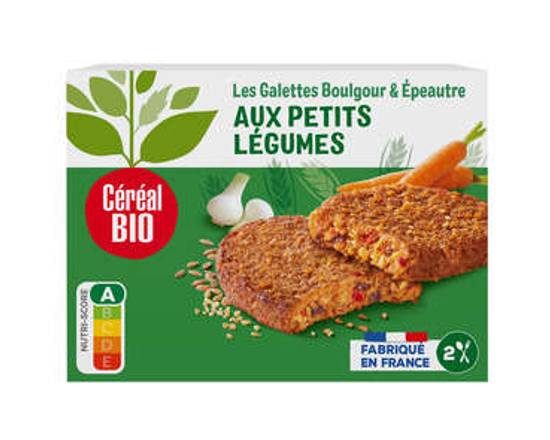 Les Galettes Boulgour & Epeautre aux Petits Légumes Bio 200g Céréal Bio