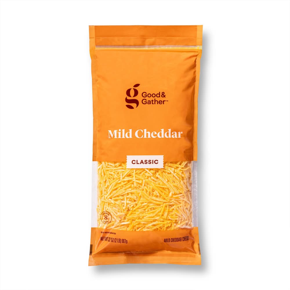 Good & Gather Shredded Mild Cheddar Cheese (32 oz)