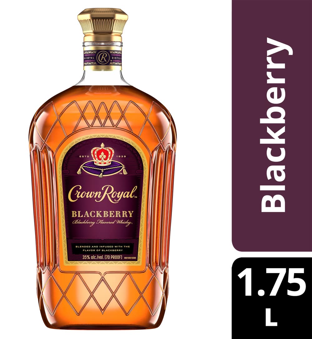 Crown Royal Whisky, Blackberry (1.75 L)