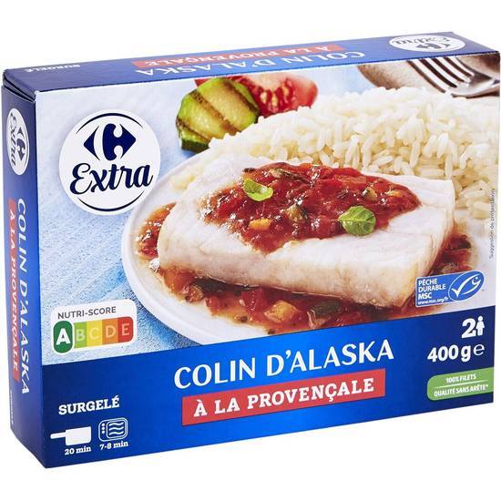 Carrefour Extra - Colin d'alaska à la provençale (2)