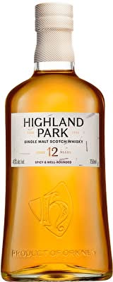 Highland Park 'Viking Honour' 12 Year Old Single Malt Whisky 70cl