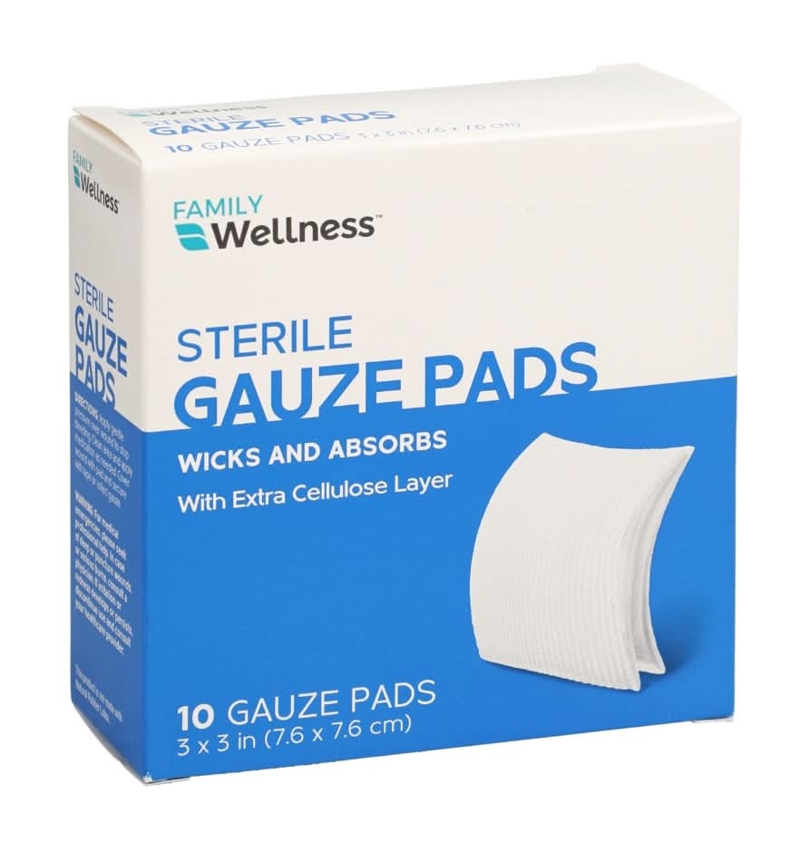 Curad Medium Gauze Pads, 10 ct. Boxes