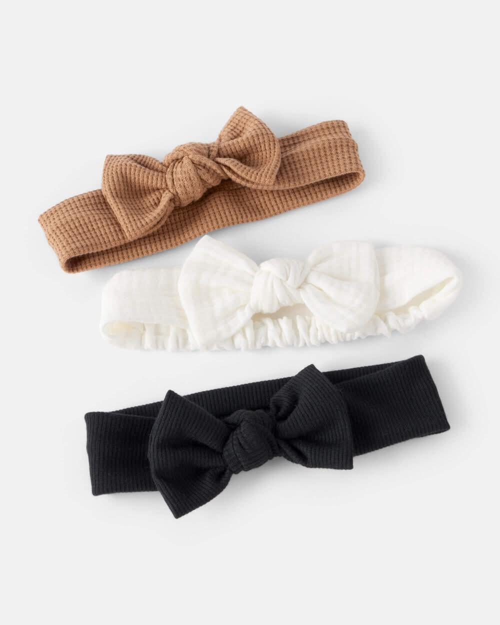 Baby Girl 3-Pack Bow Headwraps - Multi - 12-24M