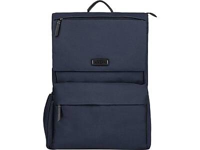 Bugatti Polyester Reborn Collection Lightweight Backpack, Navy