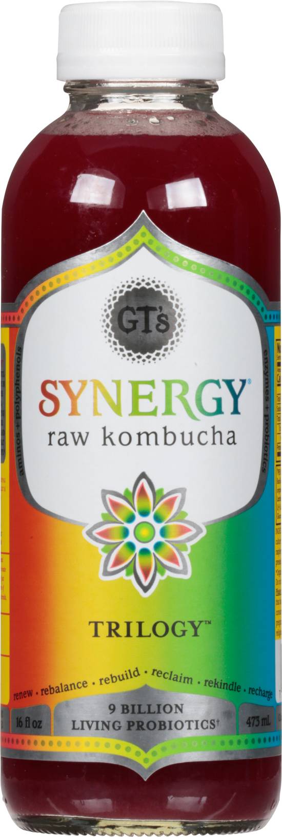 Gt's Synergy Raw Kombucha (16 fl oz) (trilogy)