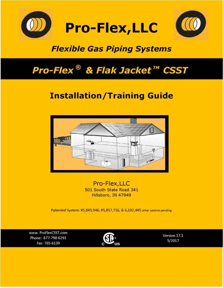 PRO-FLEX Pro-Flex Installation/Training Guide HVAC Book