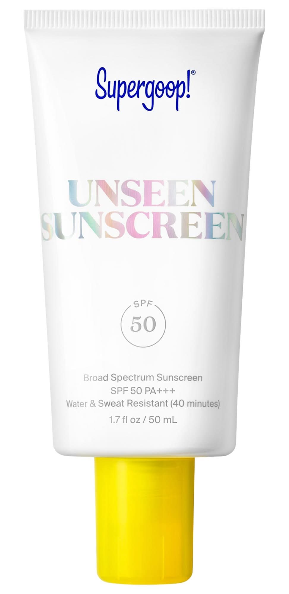 Supergoop! Unseen Sunscreen Invisible Broad Spectrum SPF 50 PA +++ 1.7 oz / 50 mL