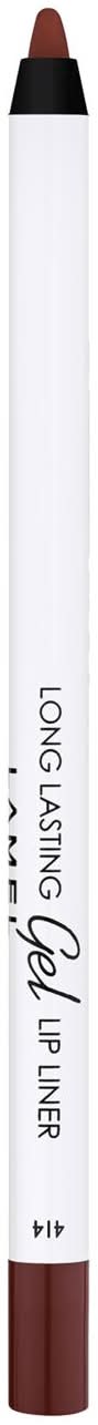 Lamel Long Lasting Gel Lip Liner, Intense Brown
