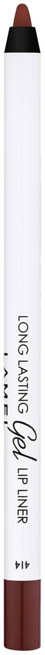 Lamel Long Lasting Gel Lip Liner, Intense Brown