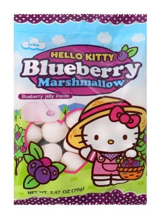 Hello Kitty® Blueberry Marshmallow 2.4oz Blueberry Marshmallow