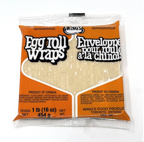 Wing’s Egg Roll Wraps (454 g)