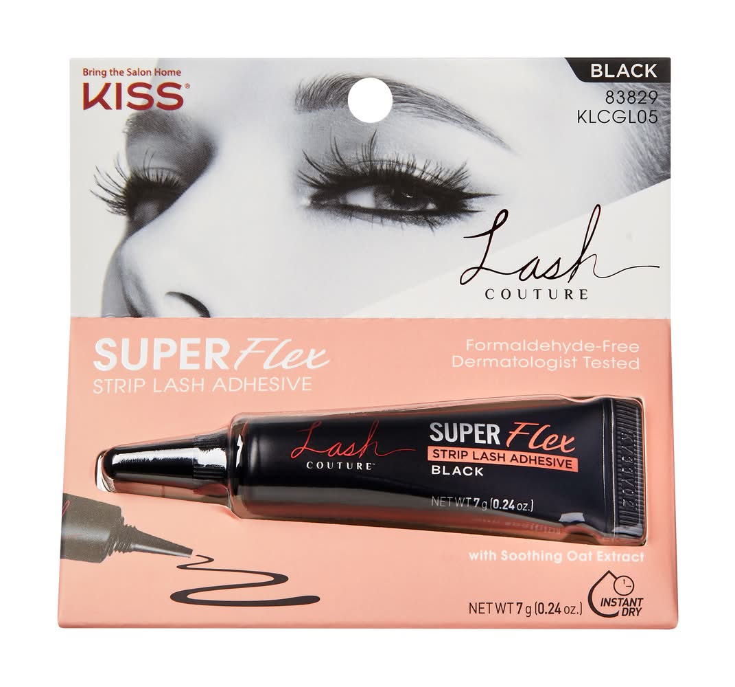KISS Lash Couture Black Strip Lash Adhesive (0.3 oz)