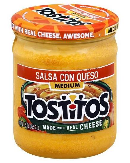 Tostitos Salsa Con Queso Medium (15 oz)