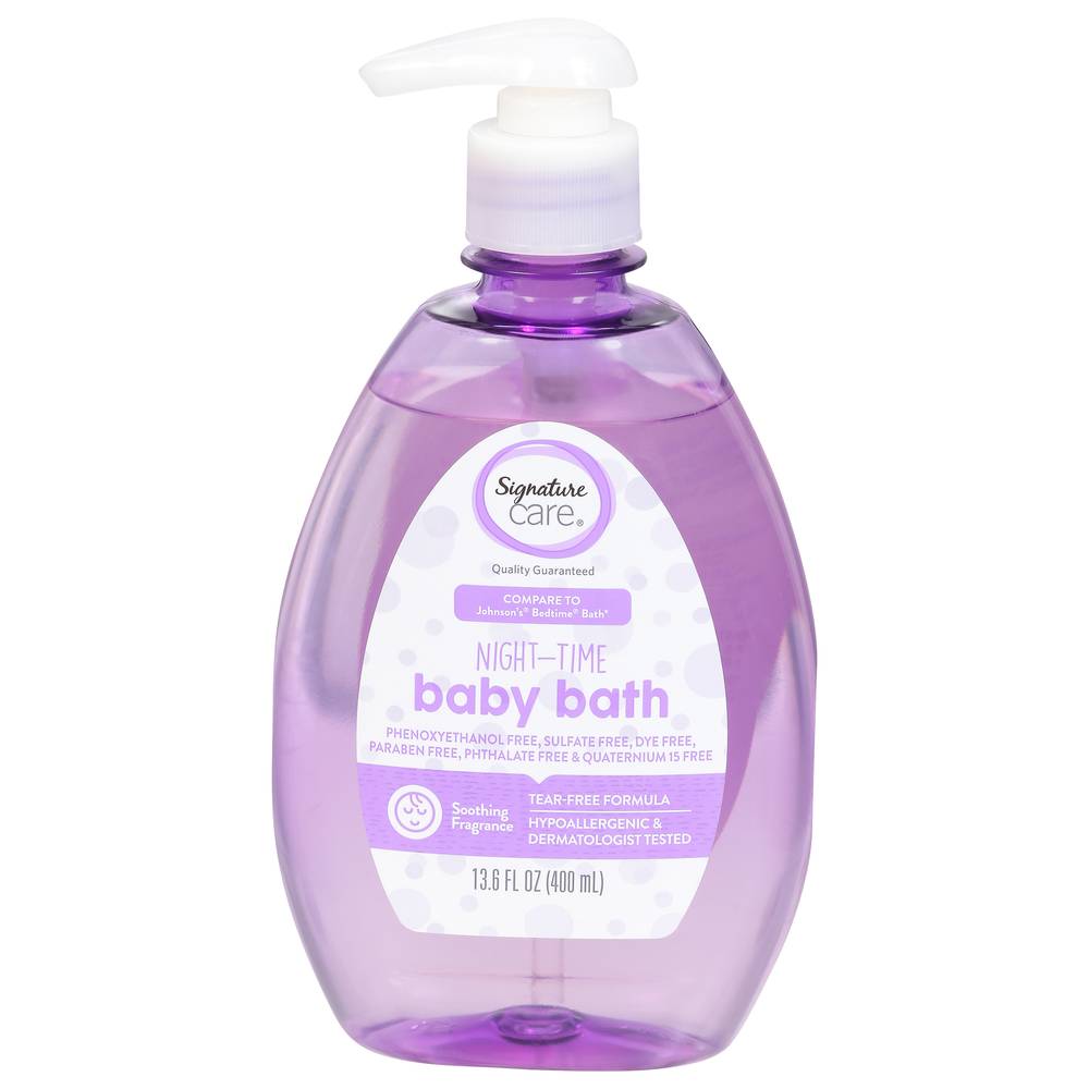 Signature Care Night-Time Baby Bath (13.6 fl oz)