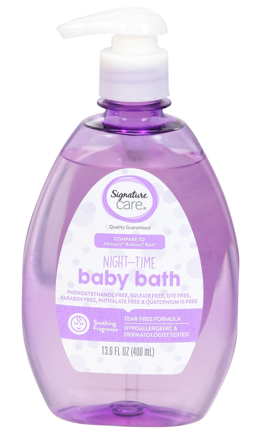 Signature Care Night-Time Baby Bath (13.6 fl oz)
