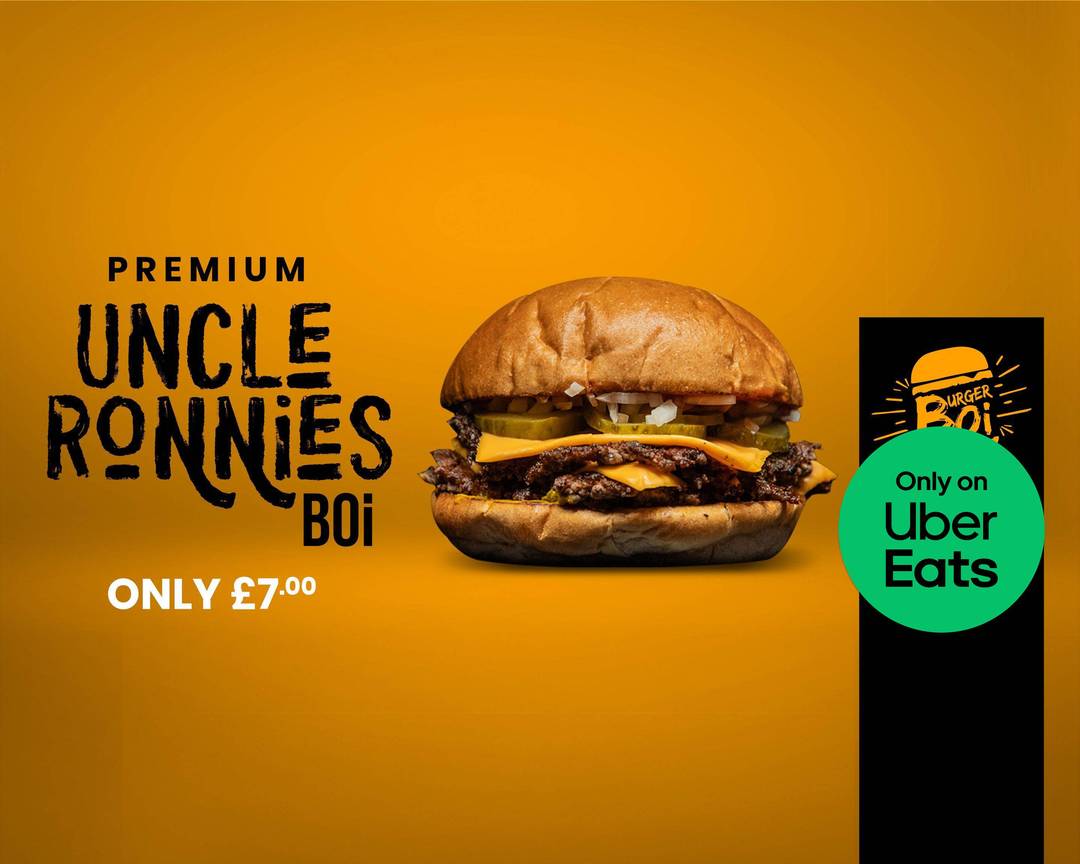 Burger Boi (Gloucester) Menu Takeaway in Gloucester Delivery menu