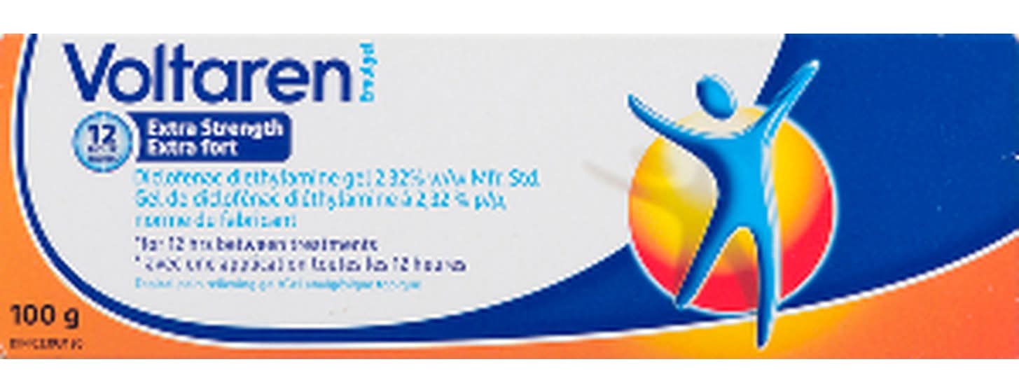 Voltaren Emulgel · Extra strength topical pain relieving gel (100 g)
