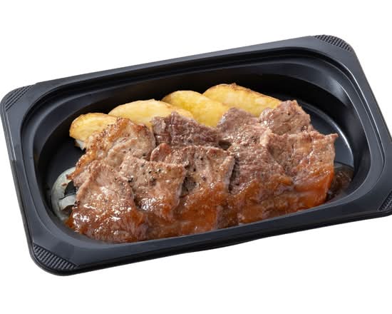 (おかず)やわらかカットステーキ約180g