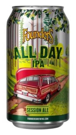 Founders All Day Ipa Session Ale Beer (15 x 12 fl oz)