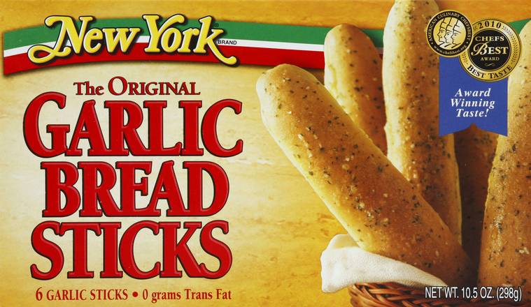 New York the Original Garlic Bread Sticks (6 ct)