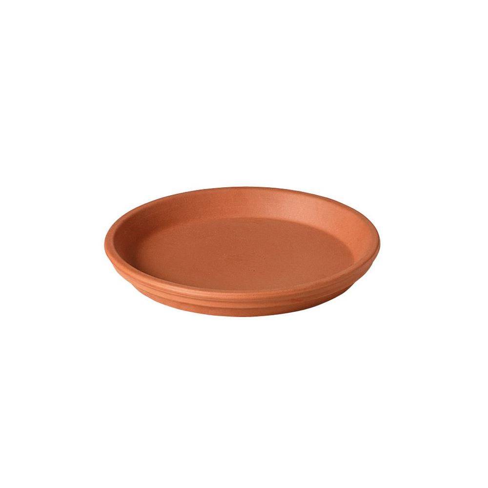 8.27-in Terracotta Clay Plant Saucer | TC0812SR