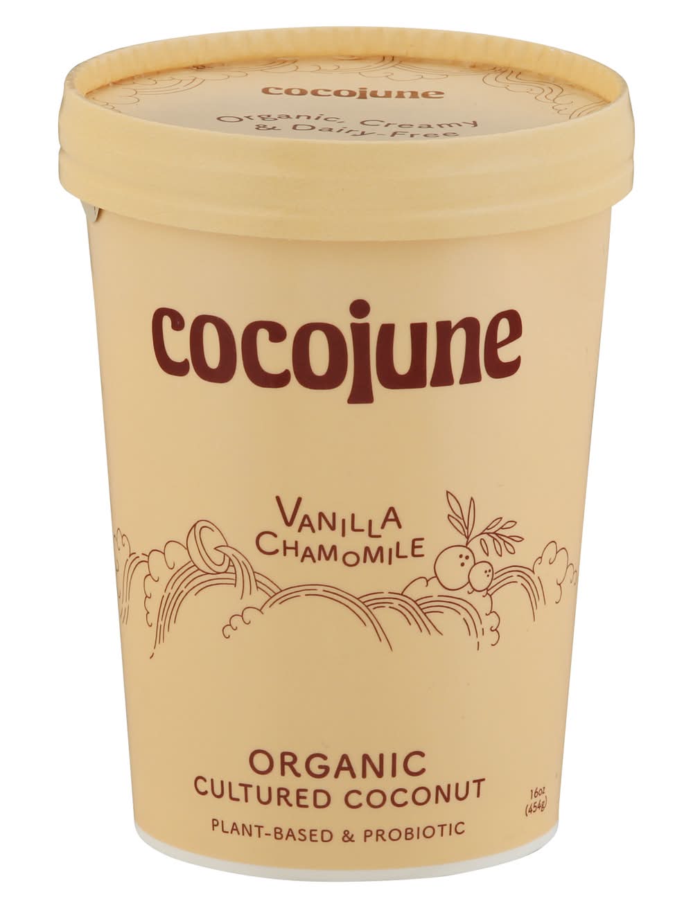 Cocojune Vanilla Chamomile Cultured Coconut (16 oz)