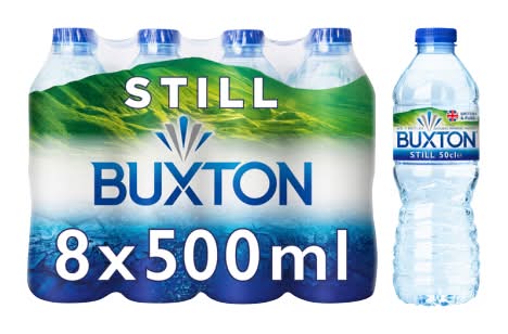 Buxton Still Natural Mineral Water (8 x 500ml)