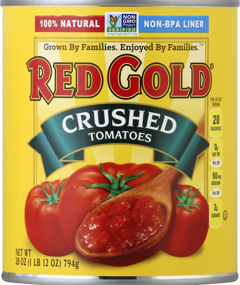 Red Gold Crushed Tomatoes (28 oz)