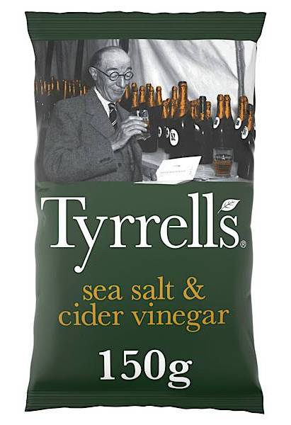 Tyrells Sea Salt & Cider Vinegar 150g