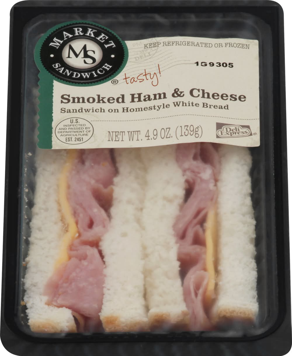 Deli Express Market Mega Smoked Ham & Cheese (6.6 oz)