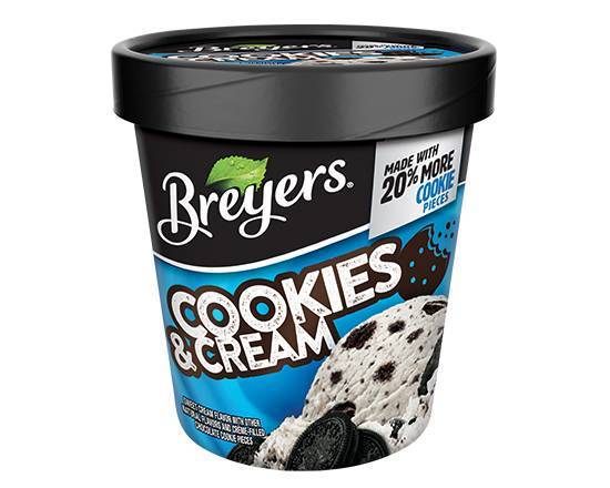 Breyers Cookies & Cream 16 oz