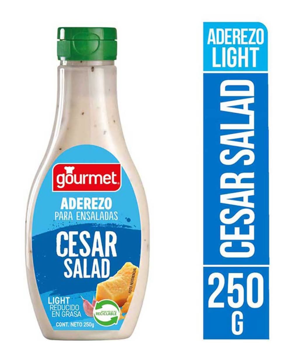 Gourmet · Aliño para ensaladas cesar light (250 g)