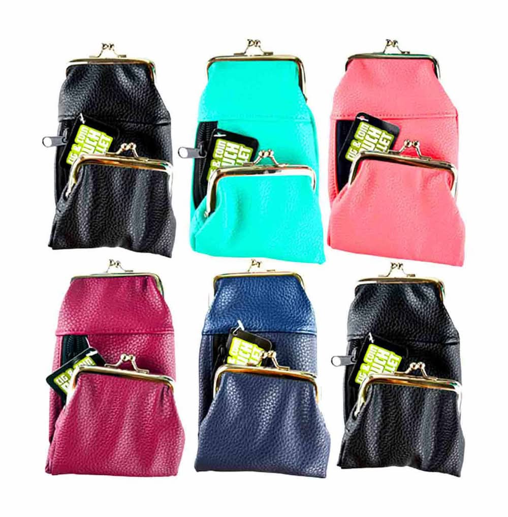 Smokezilla Cigarette Pouch With Coin Wallet - Assorted