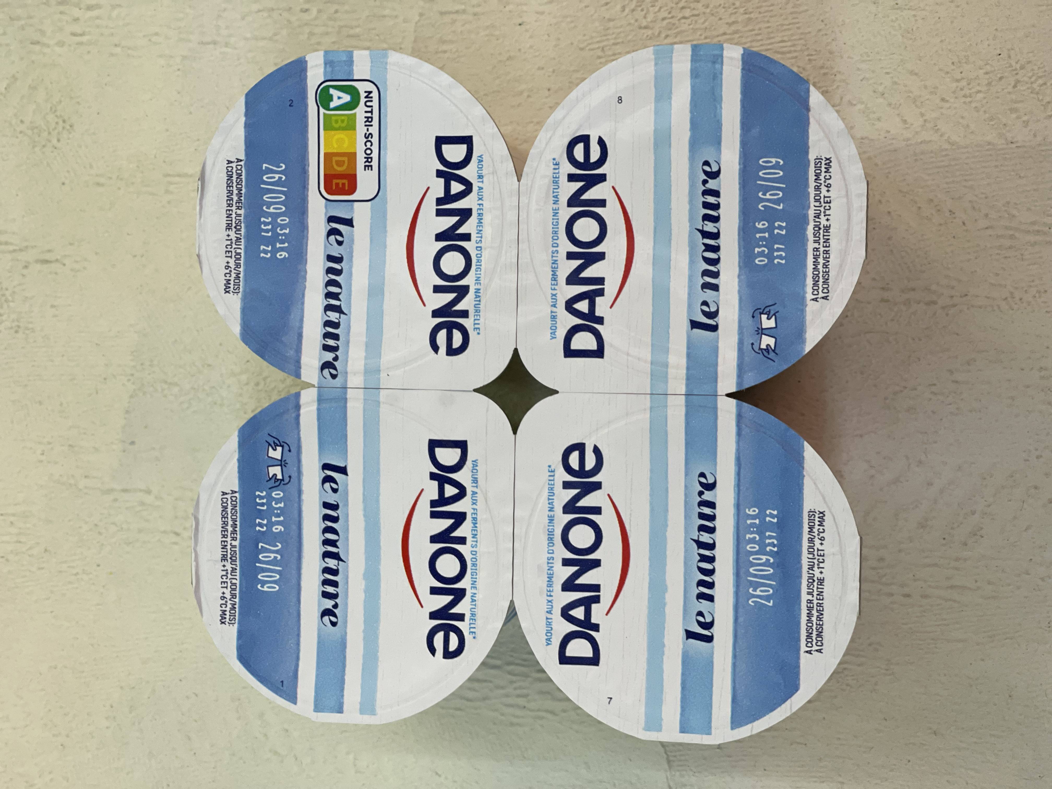 Danone nature x4