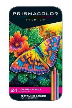 Prismacolor Premier Colored Pencils Box, Assorted (24 ct)