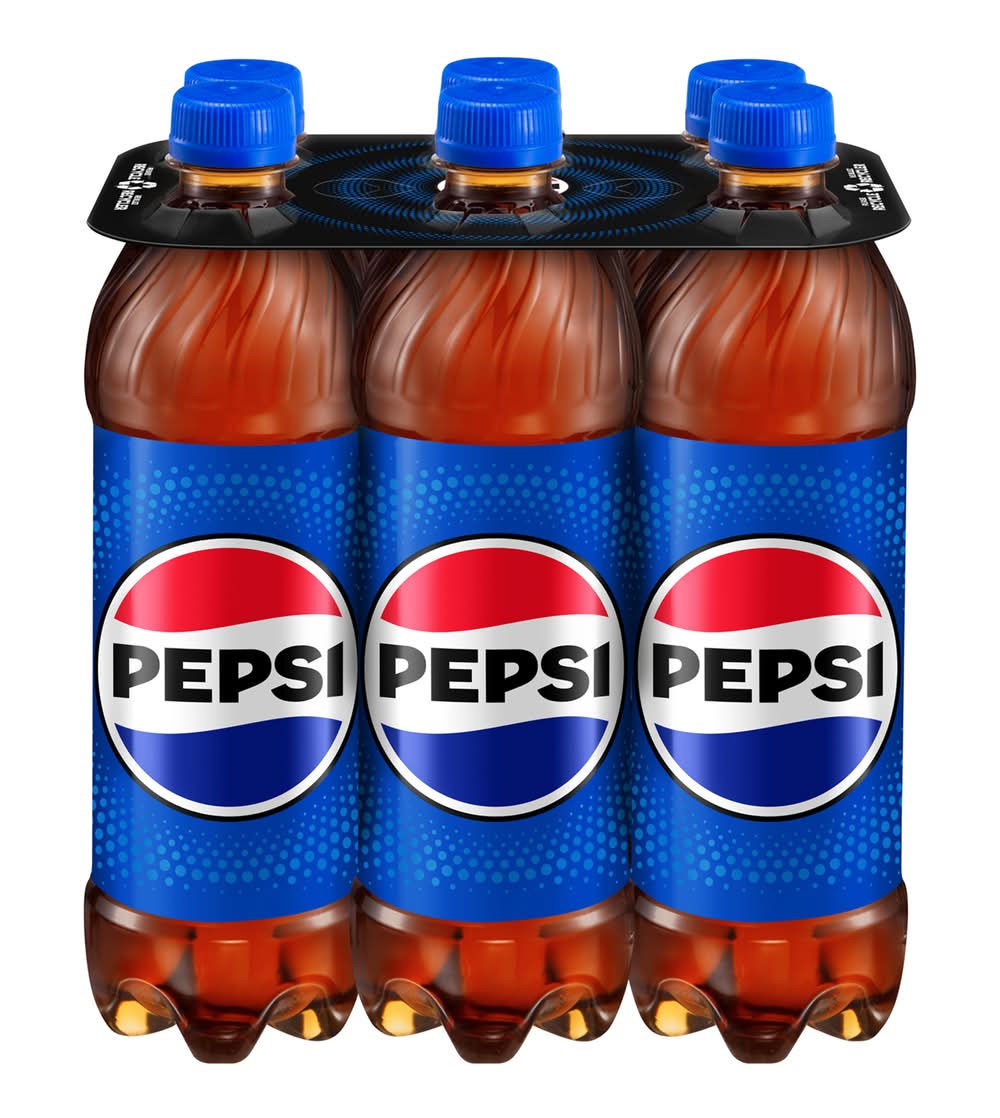 Pepsi soda au cola - cola soda (6 pièces, 710 ml)