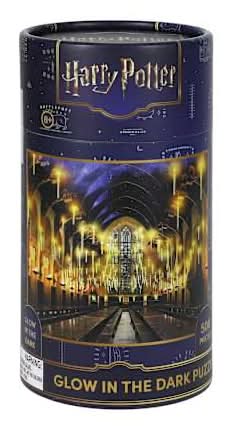 Harry Potter Hogwarts Great Hall Glow In The Dark Puzzle 500-Pieces Harry Potter Dining Hall