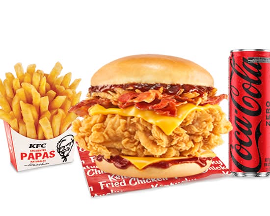 Combo BBQ Bacon Burger