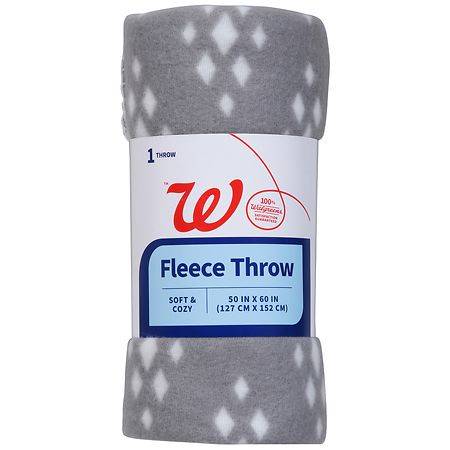 Walgreens Fleece Throw