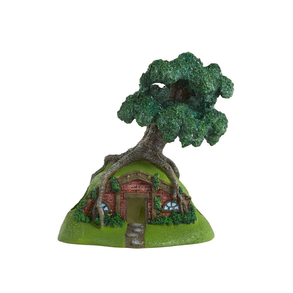 Top Fin Fantasy Red House & Tree Aquarium Ornament