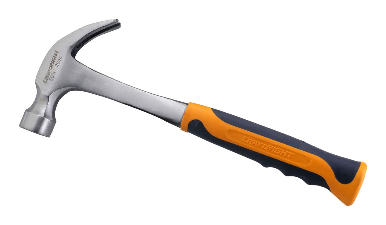 Craftright 20oz Solid Claw Hammer